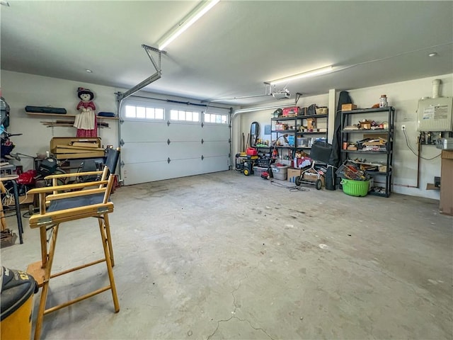 9401 Whispering Pines Rd, Frazier Park, CA 93225 - garage with a garage door opener