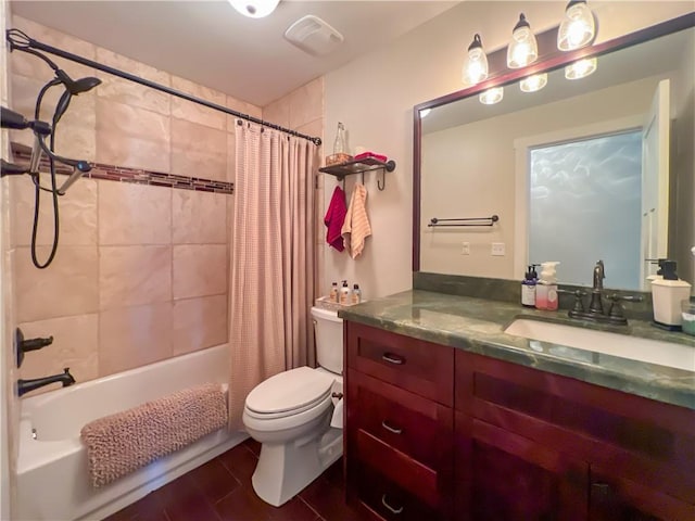 9401 Whispering Pines Rd, Frazier Park, CA 93225 - bathroom with vanity and shower / tub combo