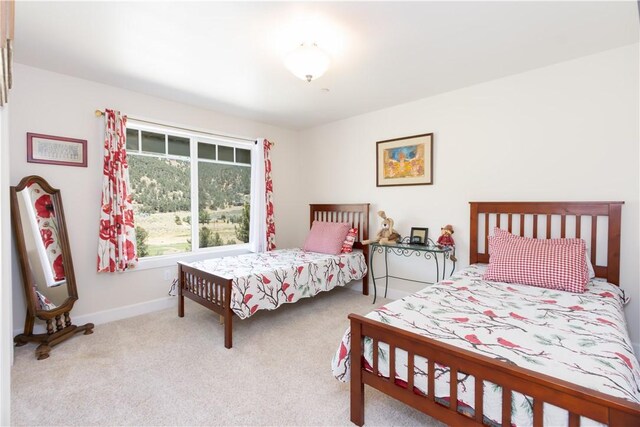 9401 Whispering Pines Rd, Frazier Park, CA 93225 - carpeted bedroom with baseboards