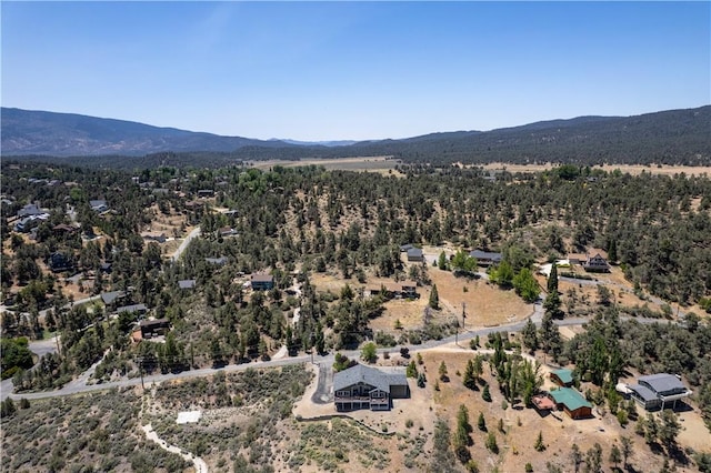 9401 Whispering Pines Rd, Frazier Park, CA 93225 - bird's eye view of a mountain backdrop