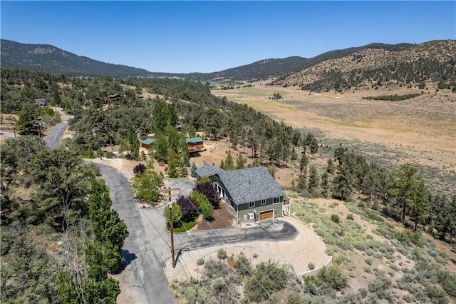 9401 Whispering Pines Rd, Frazier Park, CA 93225 - view from above of property featuring mountains