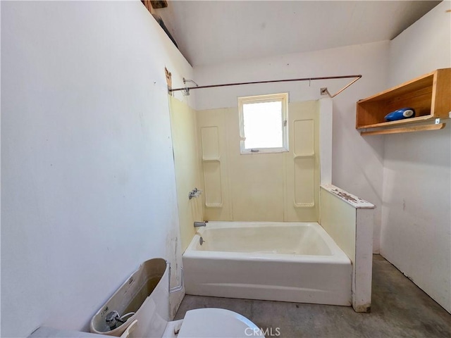 7022 Quarry Rd, Weed, CA 96094 - bathroom with shower / bathtub combination and toilet