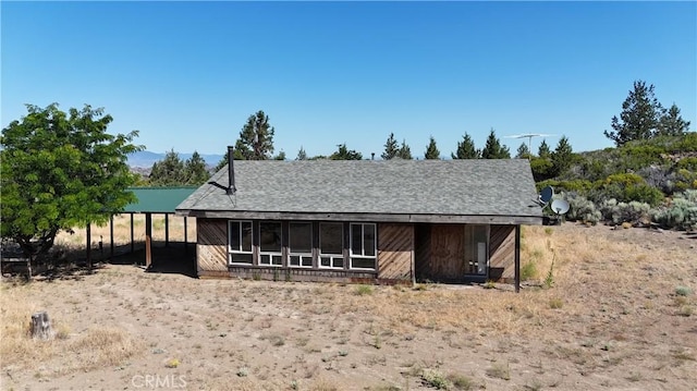 7022 Quarry Rd, Weed, CA 96094 - view of front facade featuring a shingled roof