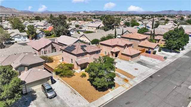 14094 Gray Ln, Victorville, CA 92394 - aerial perspective of suburban area featuring a mountain backdrop