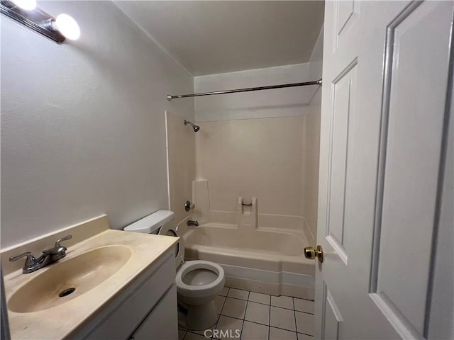 23240 Orange Ave Unit 8, Lake Forest, CA 92630 - bathroom with tile patterned flooring, shower / bath combination, and vanity