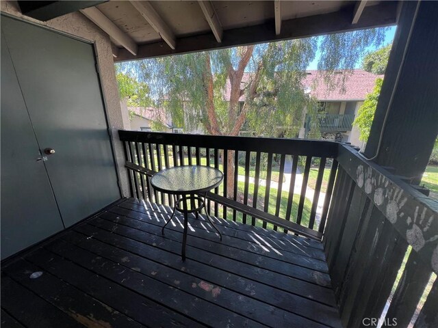 23240 Orange Ave Unit 8, Lake Forest, CA 92630 - view of deck