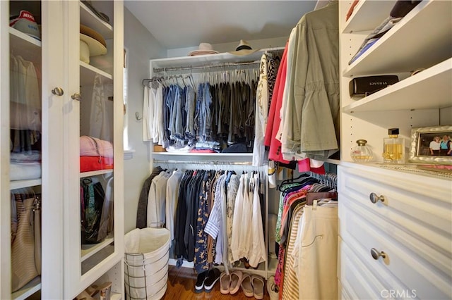 375 N 6th St, Grover Beach, CA 93433 - spacious closet with wood finished floors