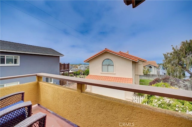 375 N 6th St, Grover Beach, CA 93433 - balcony featuring a residential view