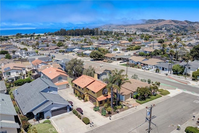 375 N 6th St, Grover Beach, CA 93433 - aerial perspective of suburban area with a mountain backdrop