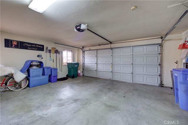 375 N 6th St, Grover Beach, CA 93433 - garage featuring a garage door opener