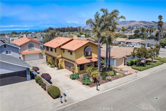 375 N 6th St, Grover Beach, CA 93433 - aerial view of residential area with a mountain backdrop