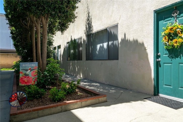 25907 Oak St, Lomita, CA 90717 - view of exterior entry featuring stucco siding