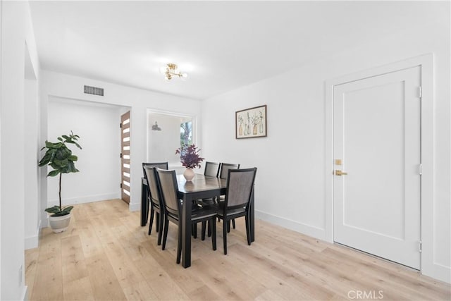 6611 Pickett Ave, Garden Grove, CA 92845 - dining area with light wood finished floors and baseboards