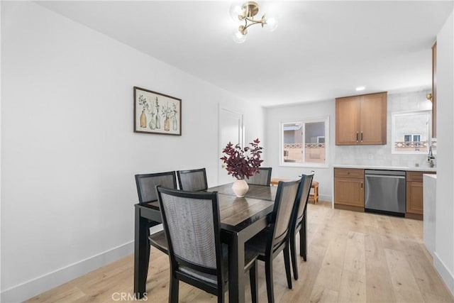 6611 Pickett Ave, Garden Grove, CA 92845 - dining space with light wood-style flooring and healthy amount of natural light