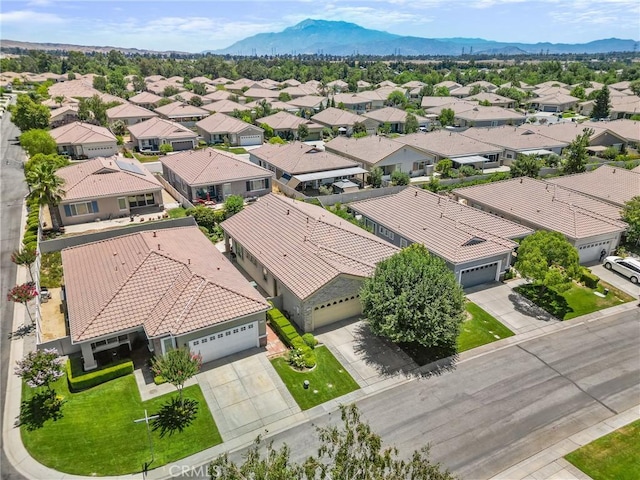 1790 N Forest Oaks Dr, Beaumont, CA 92223 - aerial perspective of suburban area featuring mountains
