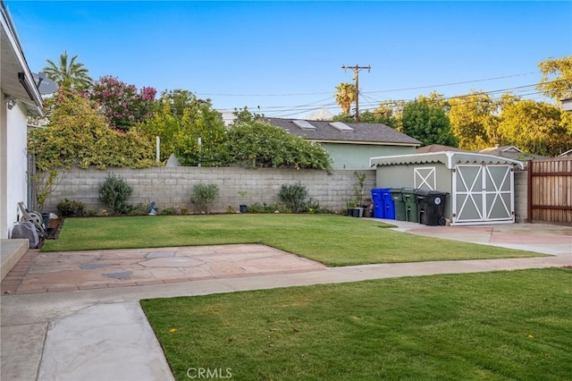 716 N Tulare Way, Upland, CA 91786 - fenced backyard with a patio