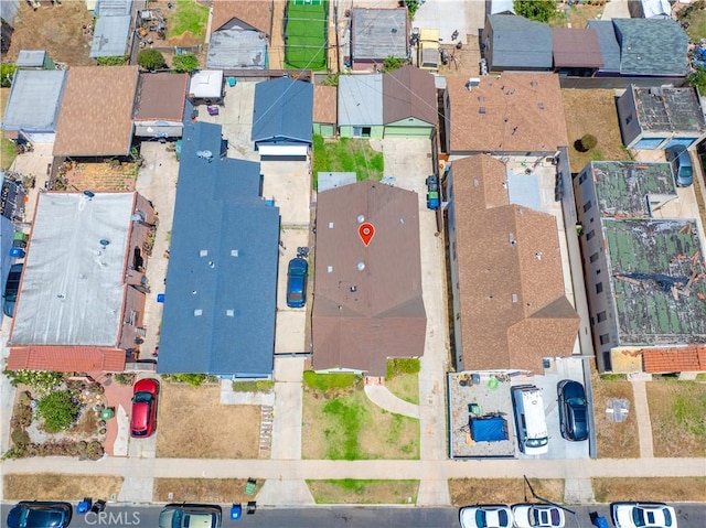 2027 W 70th St, Los Angeles, CA 90047 - aerial perspective of suburban area