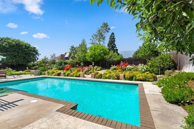 2287 Kemper Ave, Claremont, CA 91711 - view of swimming pool with a fenced backyard and a patio