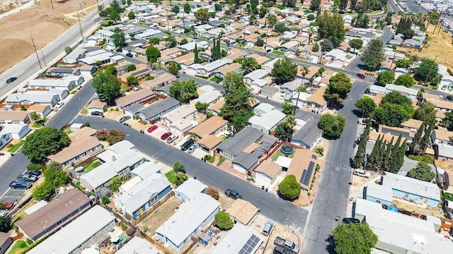 700 E Washington St Unit 143, Colton, CA 92324 - aerial view of property and surrounding area with nearby suburban area