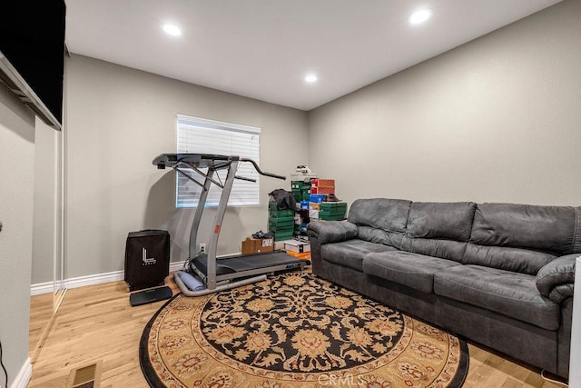 700 E Washington St Unit 143, Colton, CA 92324 - living area with light wood-style floors and recessed lighting