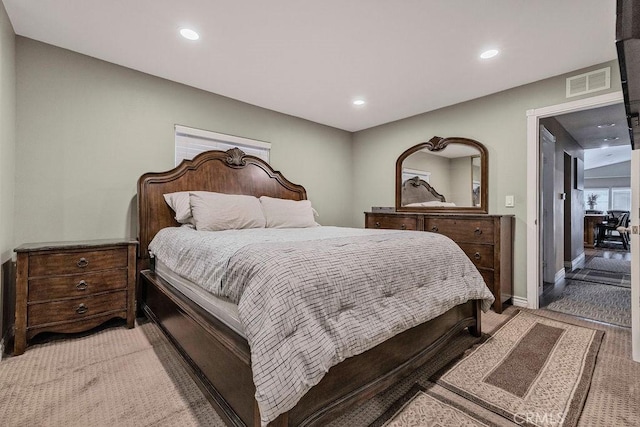 700 E Washington St Unit 143, Colton, CA 92324 - bedroom featuring recessed lighting and light colored carpet
