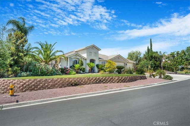 19247 Mountain Shadow Ln, Perris, CA 92570 - view of front of home with stucco siding