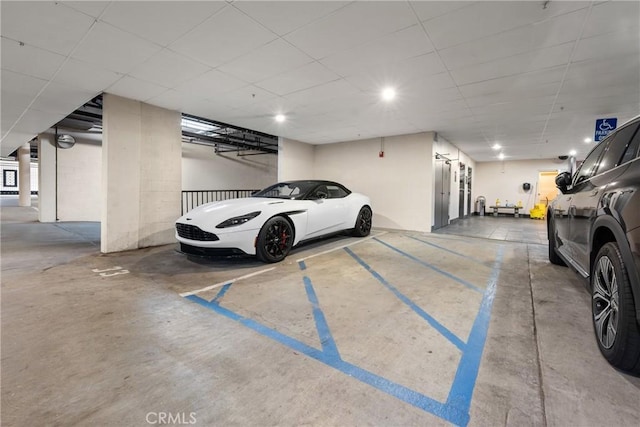 411 N Oakhurst Dr Unit 201, Beverly Hills, CA 90210 - view of parking garage