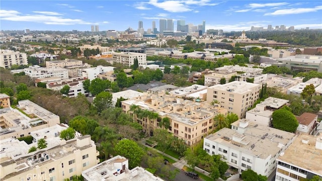 411 N Oakhurst Dr Unit 201, Beverly Hills, CA 90210 - drone / aerial view of skyline