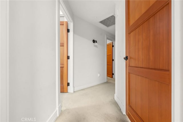 411 N Oakhurst Dr Unit 201, Beverly Hills, CA 90210 - hallway with light colored carpet and baseboards