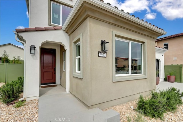 17163 Kent St, Hesperia, CA 92345 - view of exterior entry with stucco siding
