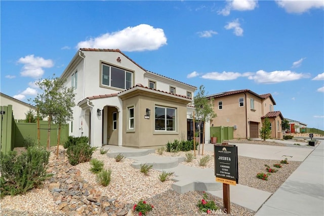 17163 Kent St, Hesperia, CA 92345 - mediterranean / spanish-style house with stucco siding and a tiled roof