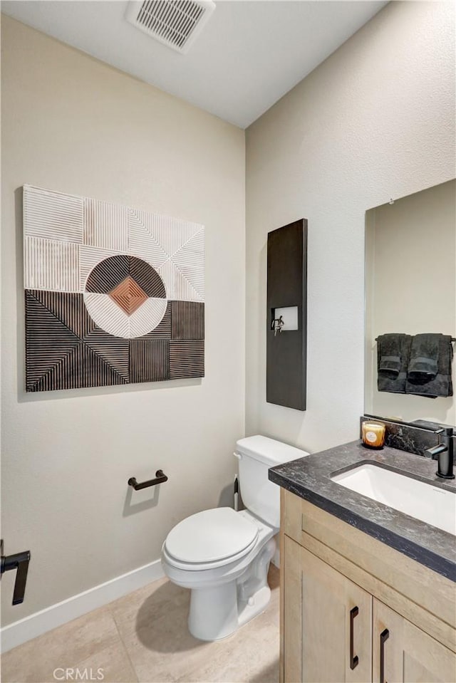 17163 Kent St, Hesperia, CA 92345 - bathroom with vanity and tile patterned floors