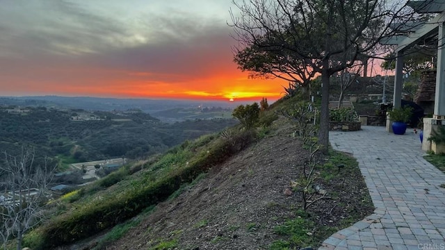 30419 Canyon Estates Rd, Vista, CA 92084 - view of yard at dusk