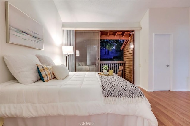 4140 Workman Mill Rd Unit 78, Whittier, CA 90601 - bedroom featuring wood finished floors and baseboards
