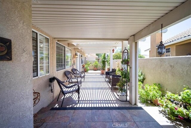 5260 W Palmer Dr, Banning, CA 92220 - view of patio