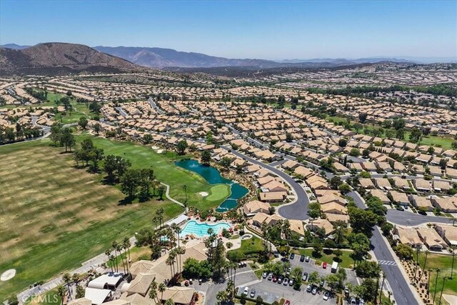 5260 W Palmer Dr, Banning, CA 92220 - view of property location featuring a water and mountain view and nearby suburban area