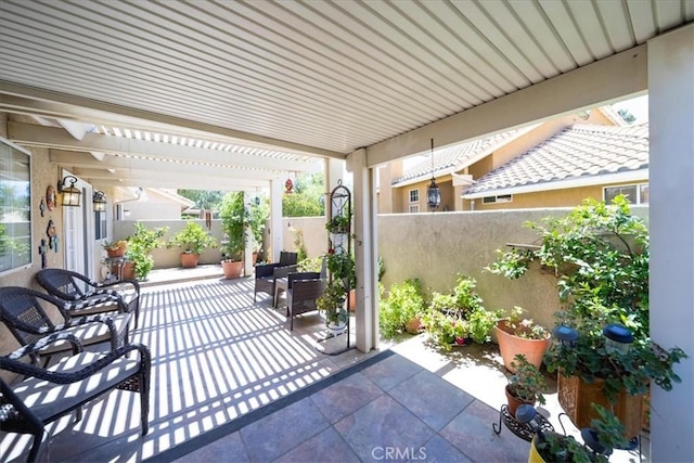 5260 W Palmer Dr, Banning, CA 92220 - view of patio / terrace
