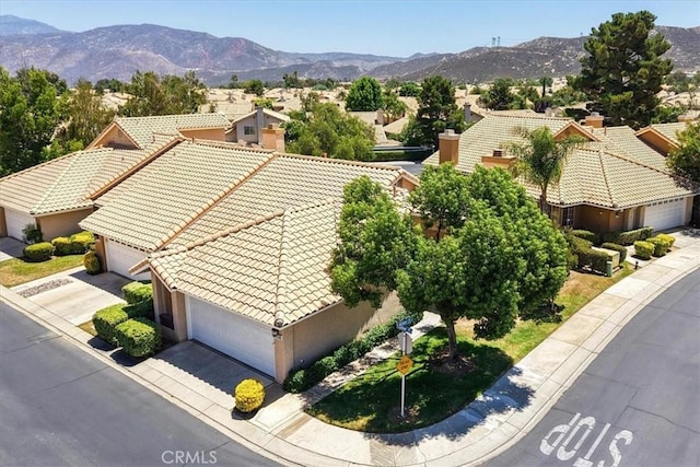5260 W Palmer Dr, Banning, CA 92220 - view from above of property featuring a mountainous background