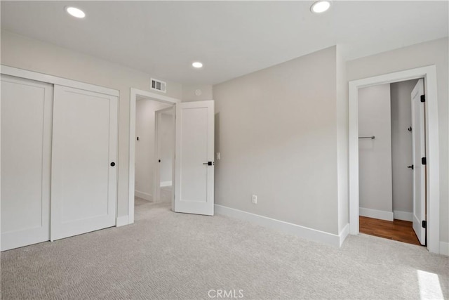 5025 Stonehaven Dr, Yorba Linda, CA 92887 - unfurnished bedroom with carpet flooring, recessed lighting, and a closet