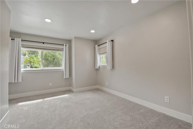 5025 Stonehaven Dr, Yorba Linda, CA 92887 - empty room with recessed lighting and carpet flooring