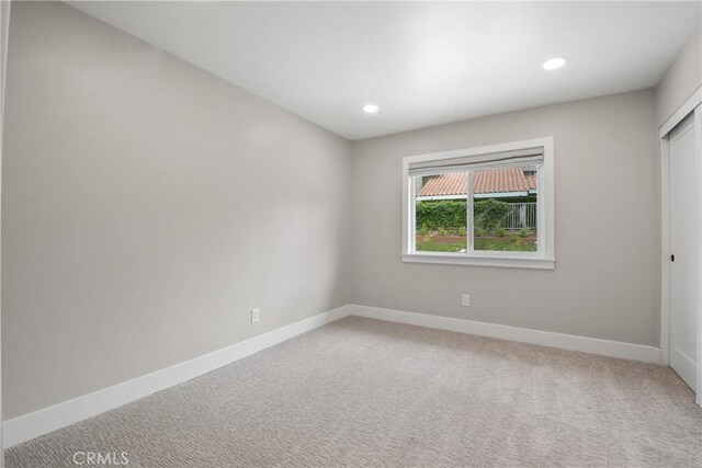 5025 Stonehaven Dr, Yorba Linda, CA 92887 - spare room with light colored carpet and recessed lighting