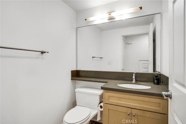 4600 Don Lorenzo Dr Unit 20, Los Angeles, CA 90008 - half bathroom featuring vanity and toilet