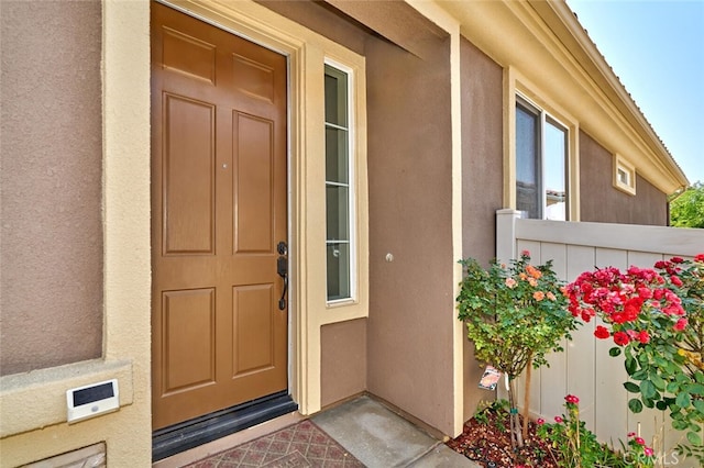 1660 Snowberry Rd, Beaumont, CA 92223 - property entrance with stucco siding