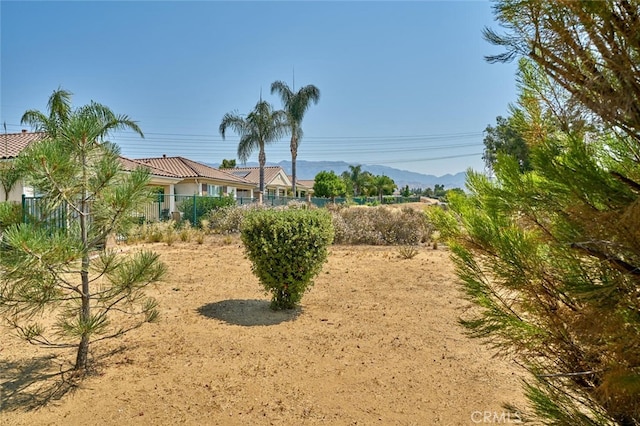 1660 Snowberry Rd, Beaumont, CA 92223 - view of yard featuring a mountain view