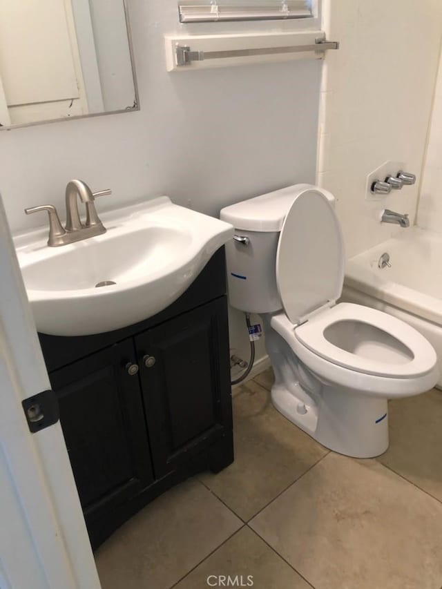 19170 US Highway 18, Apple Valley, CA 92307 - full bath with vanity, tile patterned floors, and bathtub / shower combination