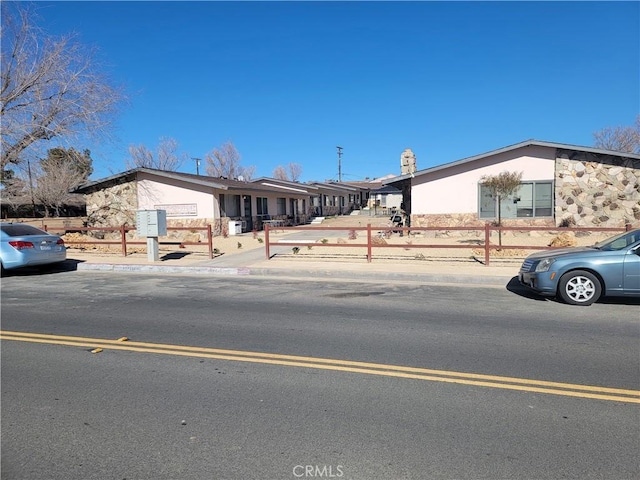 19170 US Highway 18, Apple Valley, CA 92307 - view of front of house with stucco siding and stone siding