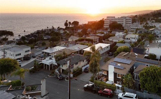 31907 9th Ave, Laguna Beach, CA 92651 - aerial view at dusk of a water view and a residential view