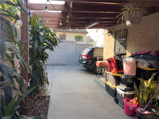 2432 N Eastern Ave, Los Angeles, CA 90032 - view of car parking featuring an attached carport