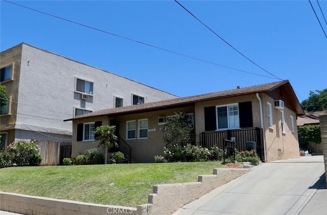 2432 N Eastern Ave, Los Angeles, CA 90032 - view of front of home featuring stucco siding and a wall mounted AC