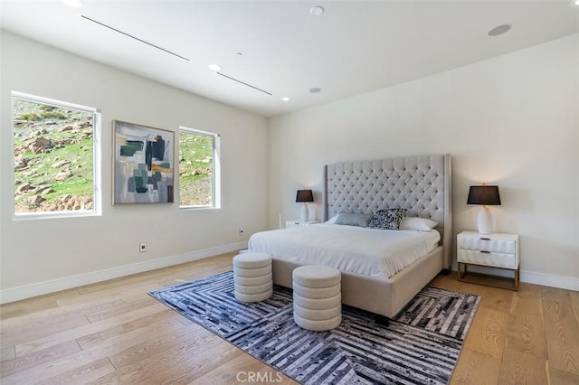 109 Buckskin Rd, Bell Canyon, CA 91307 - bedroom with light wood-style floors and recessed lighting